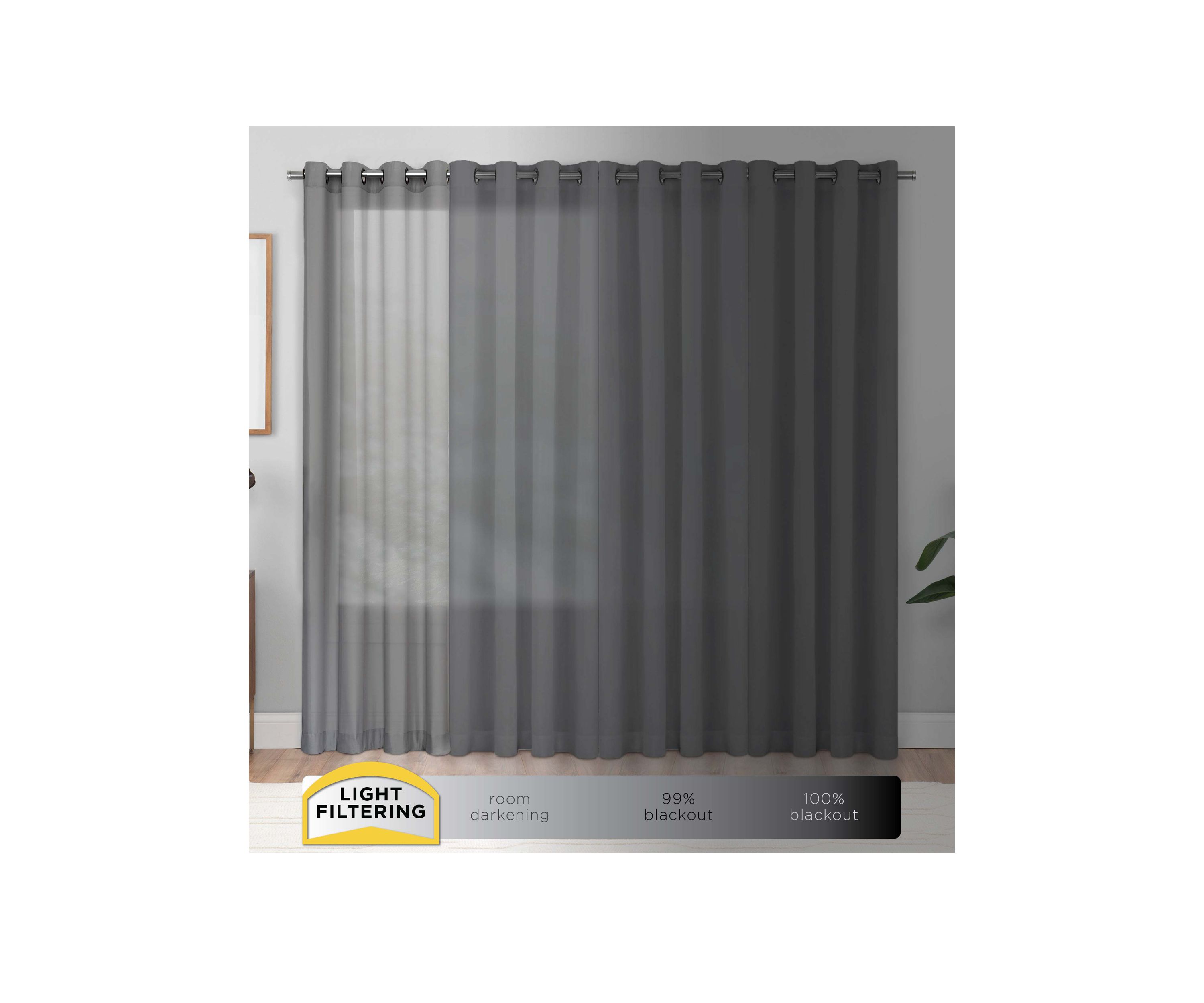 Liberty Light Filtering Sheer Curtain