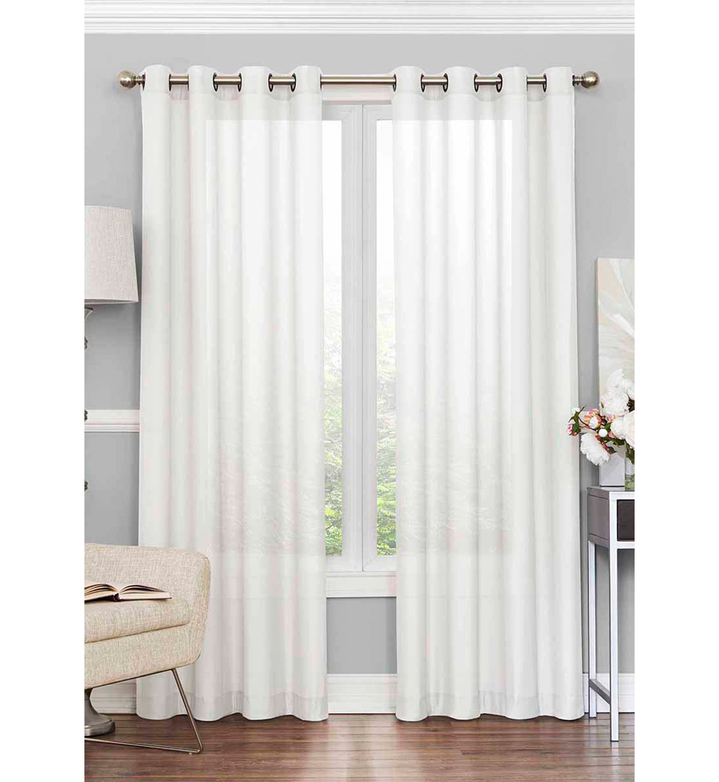 Liberty Light Filtering Sheer Curtain