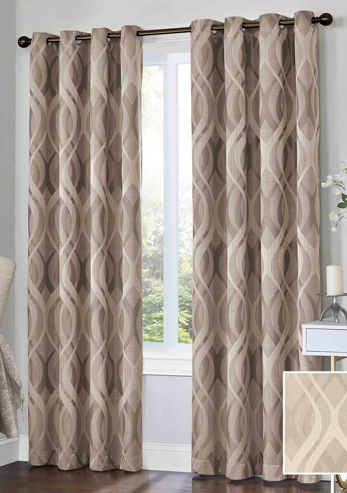 Caprese Thermalayer  Blackout Window Curtain