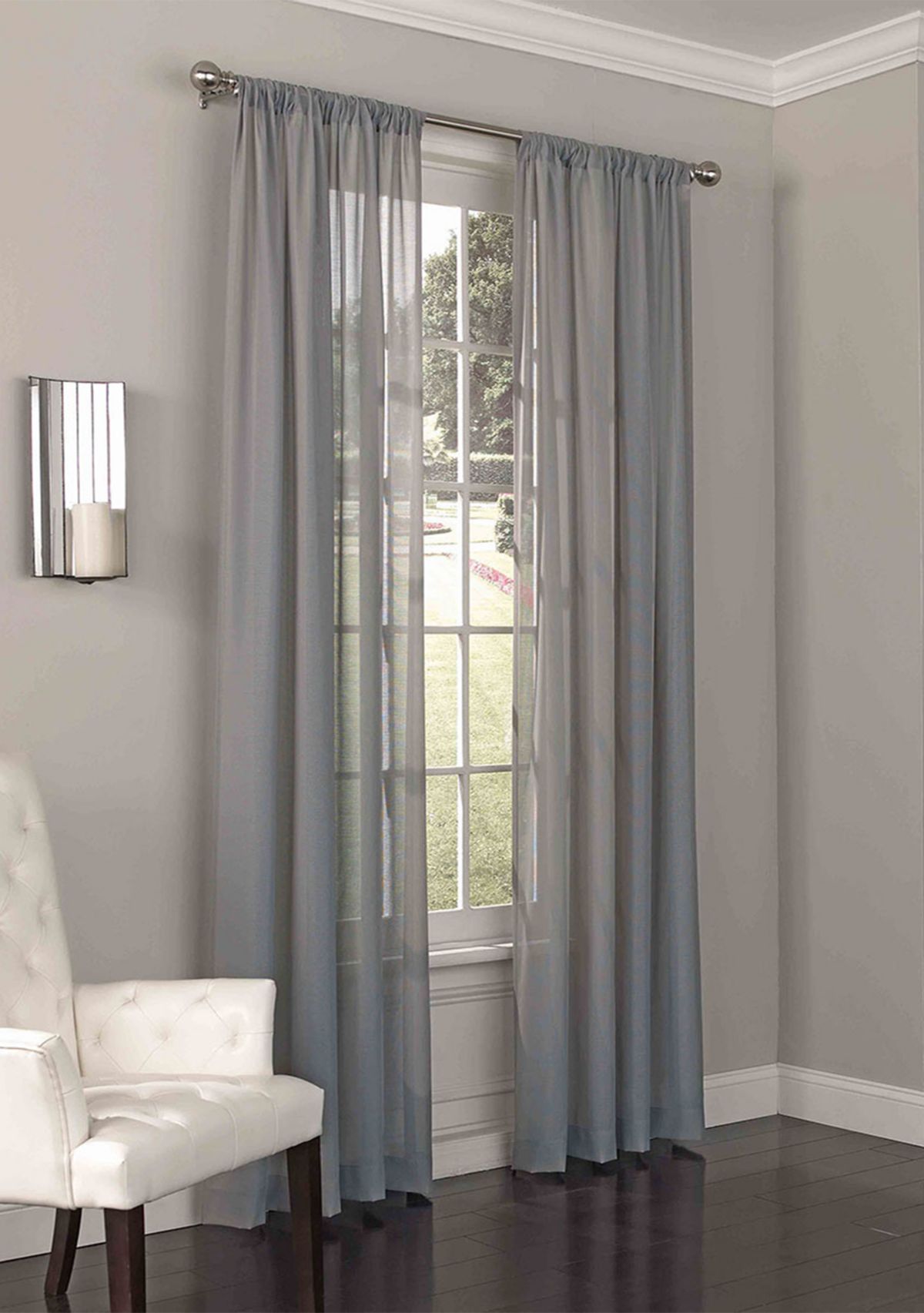 Chelsea UV Light Filtering Window Sheer Curtain 