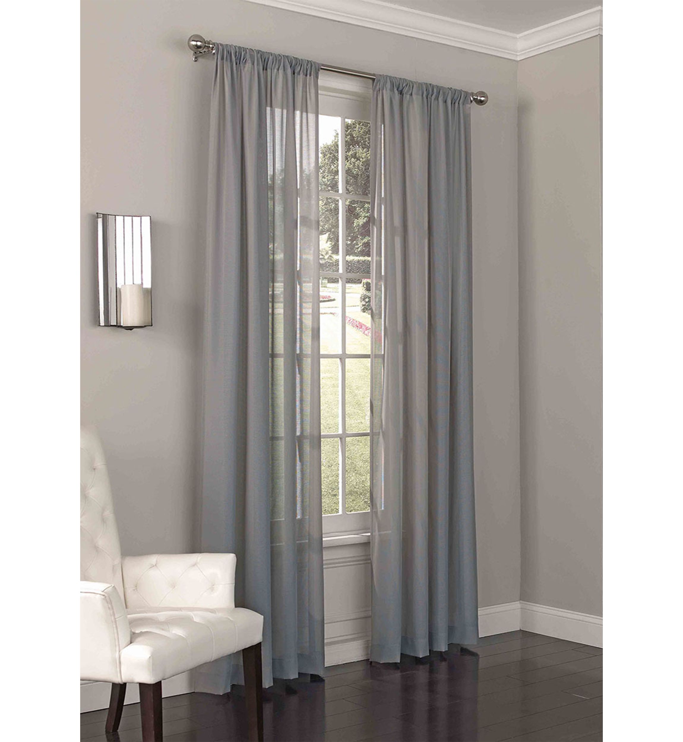 Chelsea UV Light Filtering Window Sheer Curtain 