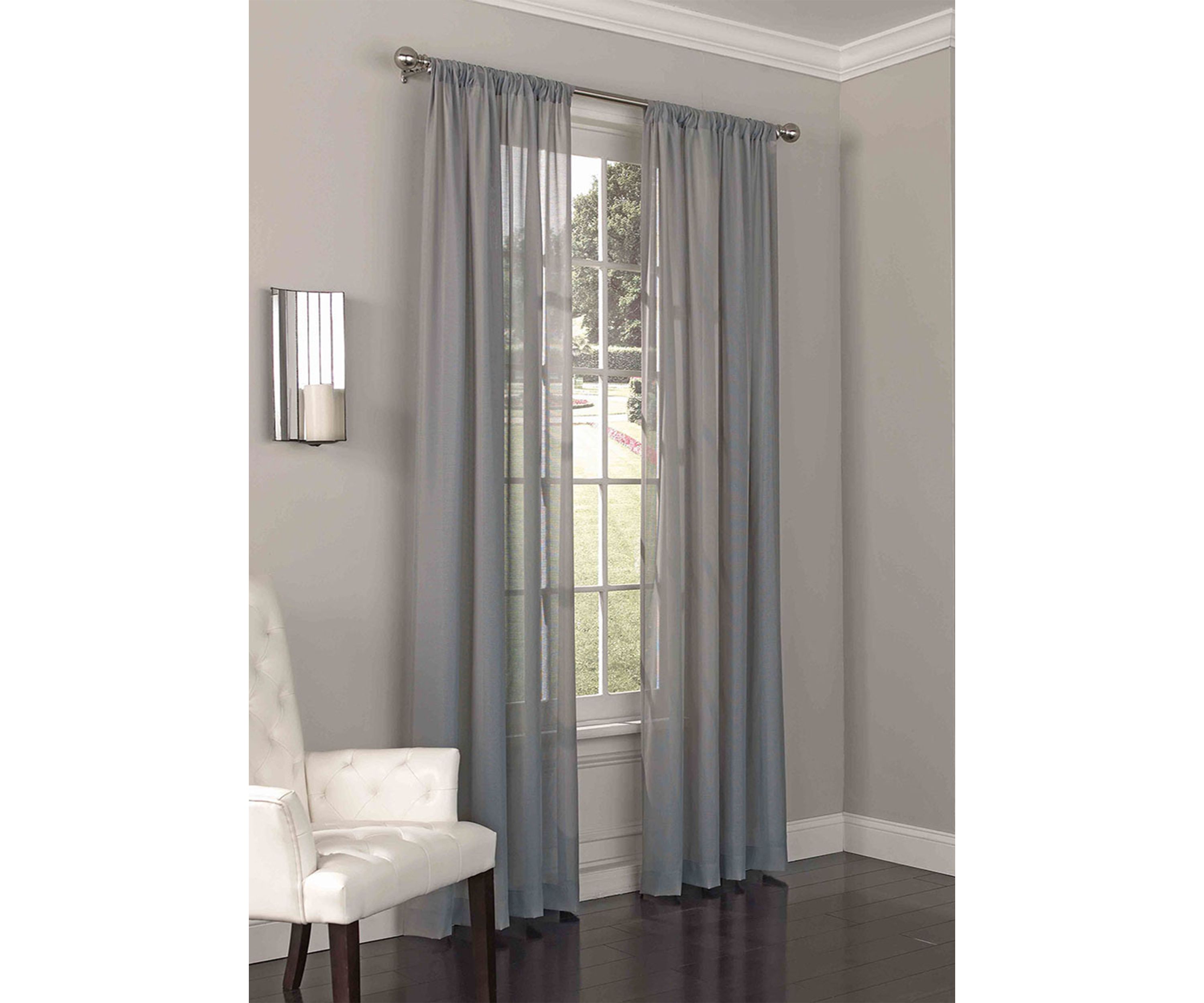 Chelsea UV Light Filtering Window Sheer Curtain 