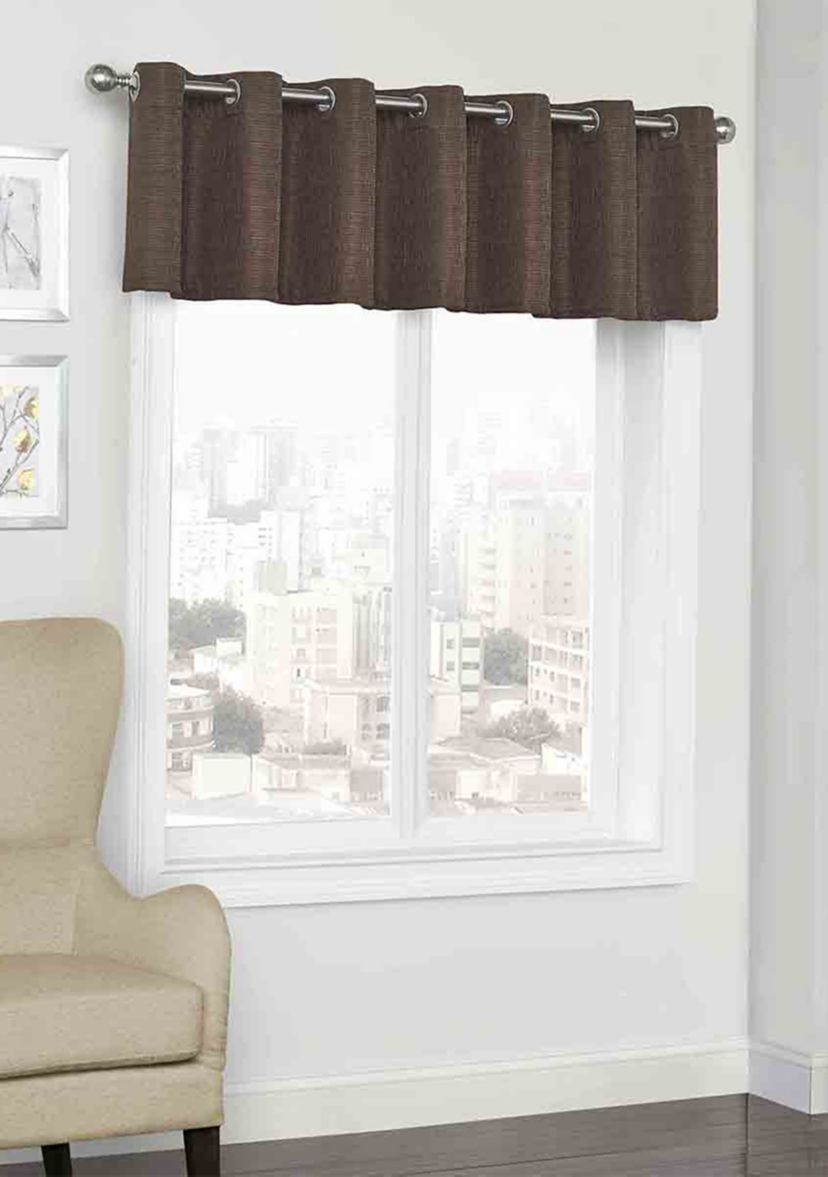 Trevi Blackout Grommet Window Valance