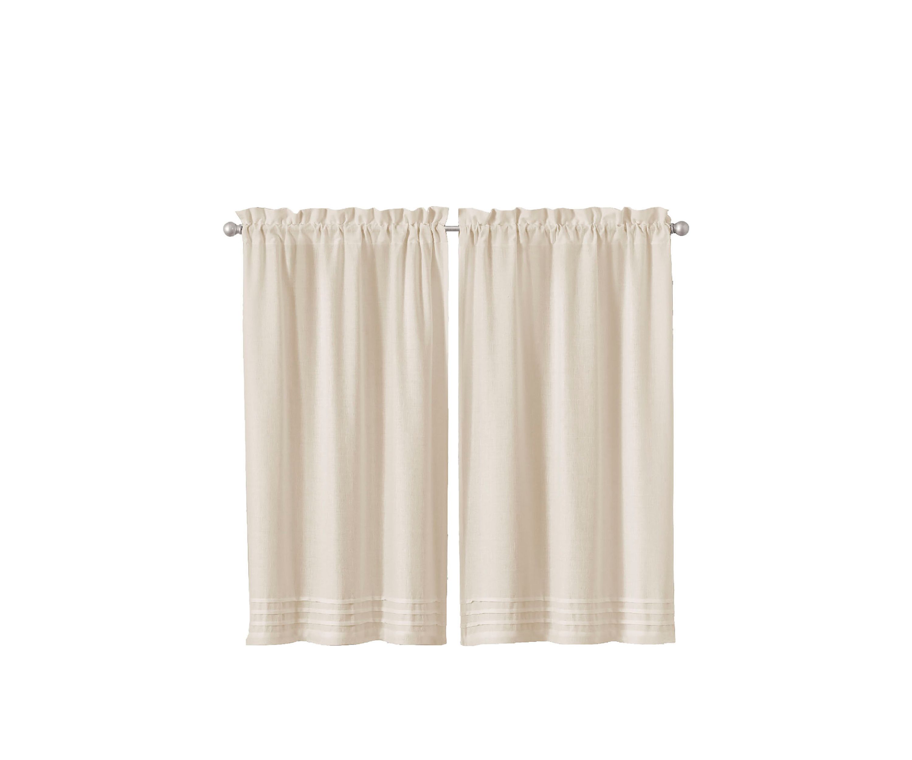 Window Solutions Kingsbury Pleated Tier Pair