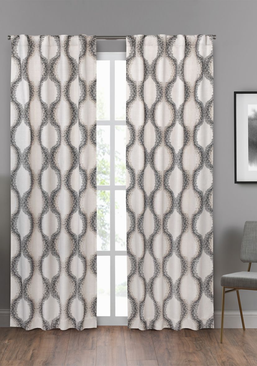 Summit Geo Window Curtain Panel