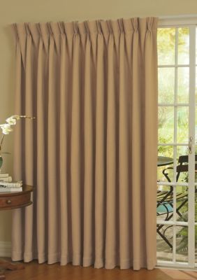 Blackout Thermal Patio Door Curtain Panel 100 In X 84 In