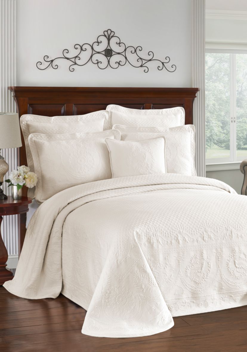 King Charles Matelasse Bedspread