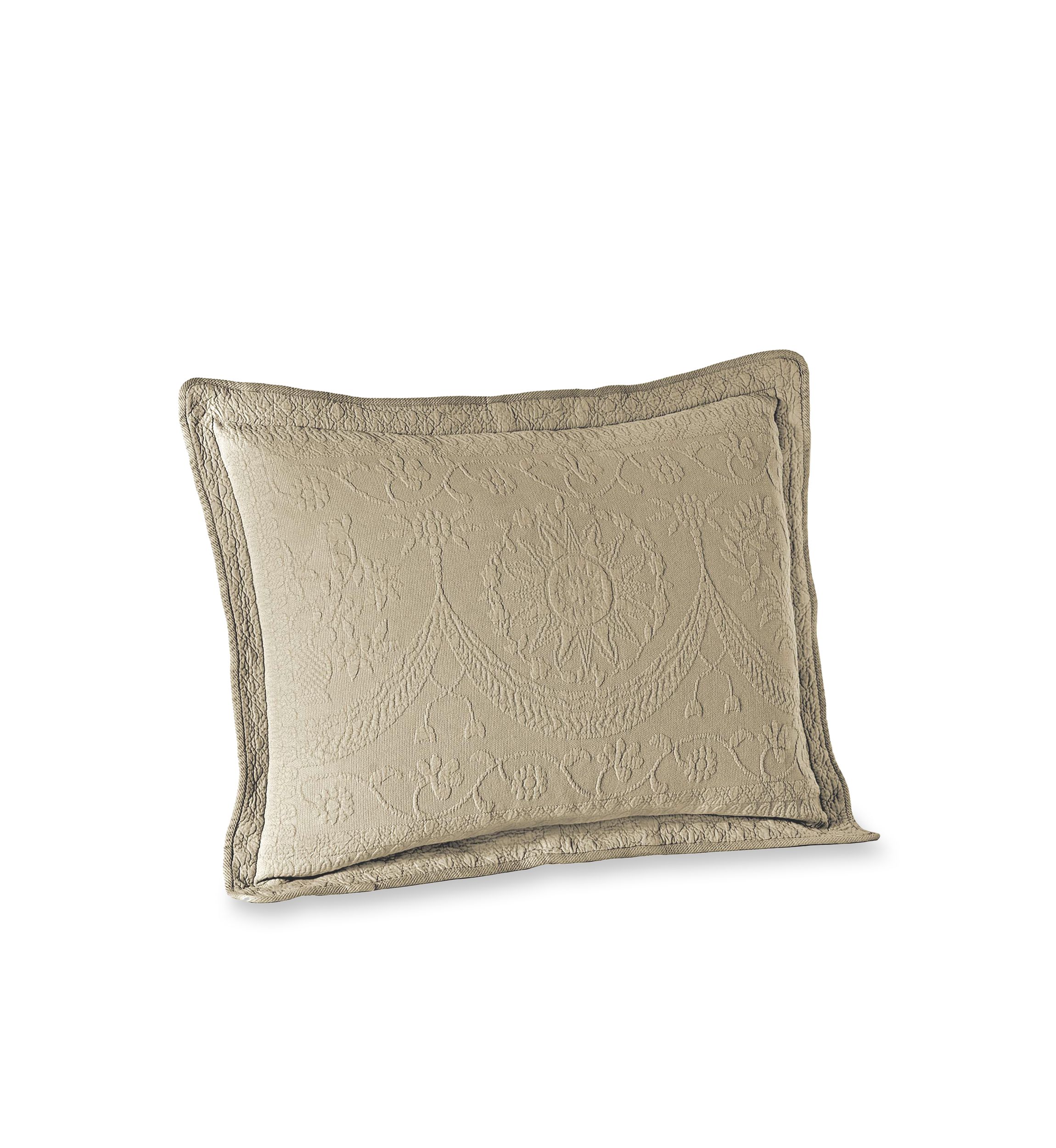 King Charles Matelasse Standard Sham