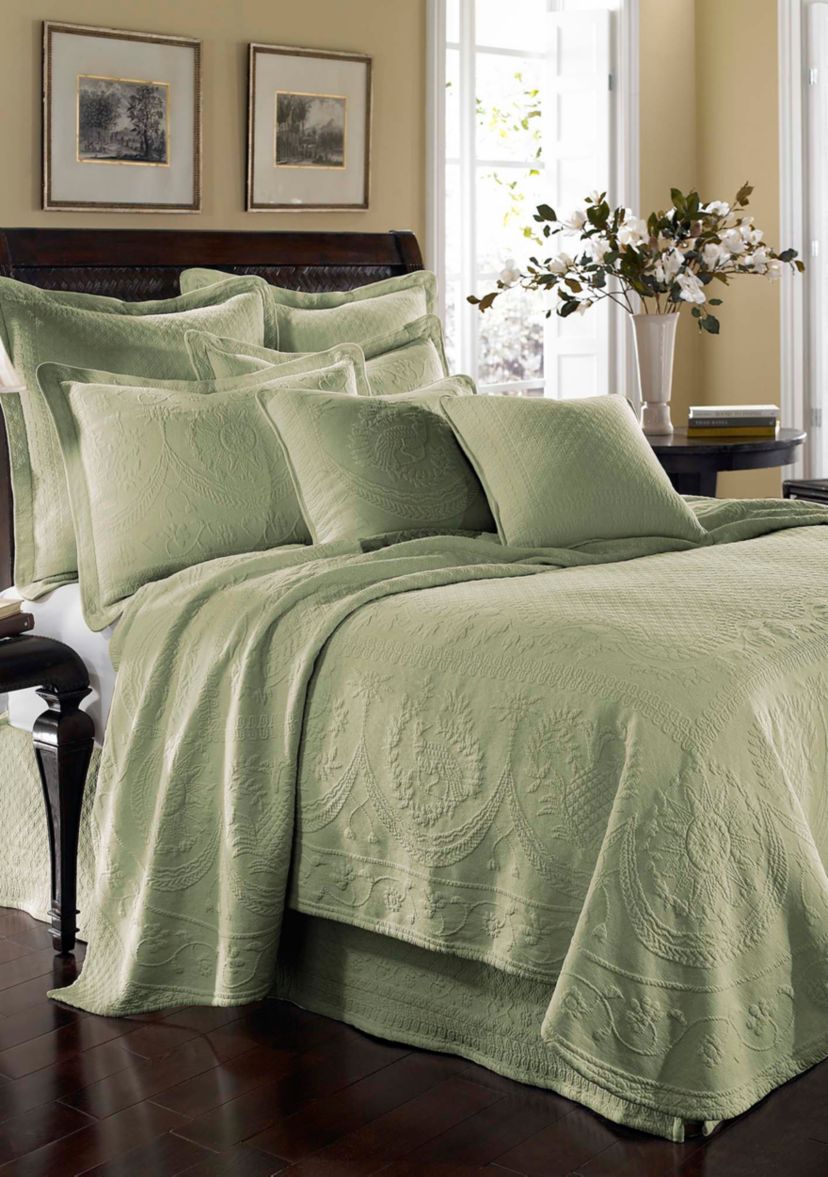King Charles Matelasse King Coverlet