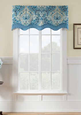 Waverly® Moonlit Shadows Wave Window Valance | belk