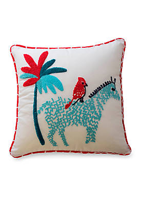 Reverie Zebra Decorative Pillow