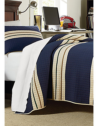 Home Accents Rugby Stripe Quilt Belk