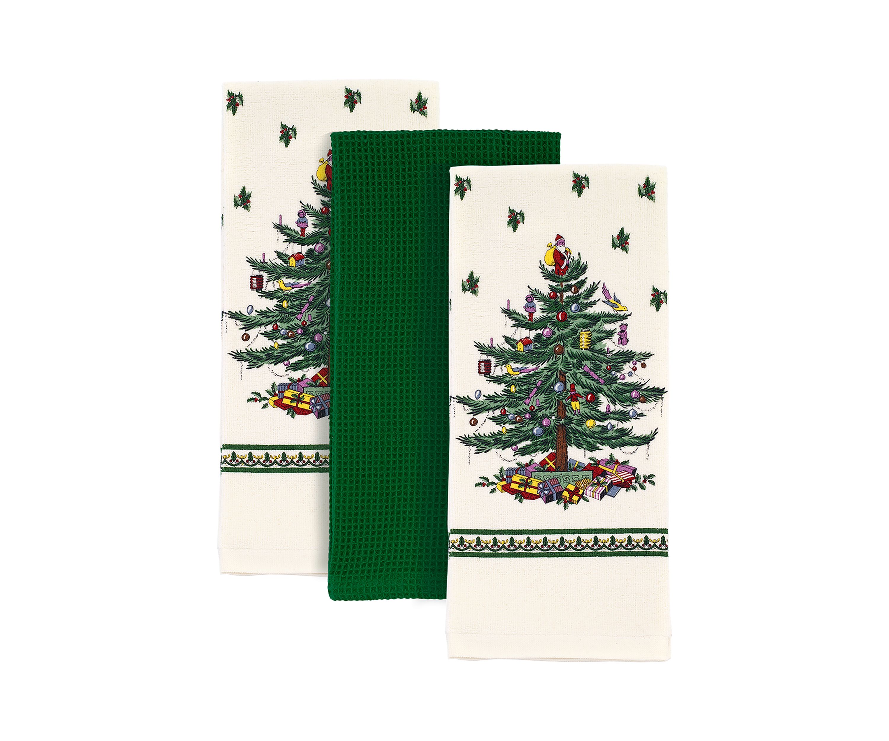 Spode Christmas Tree Kitchen Towels 