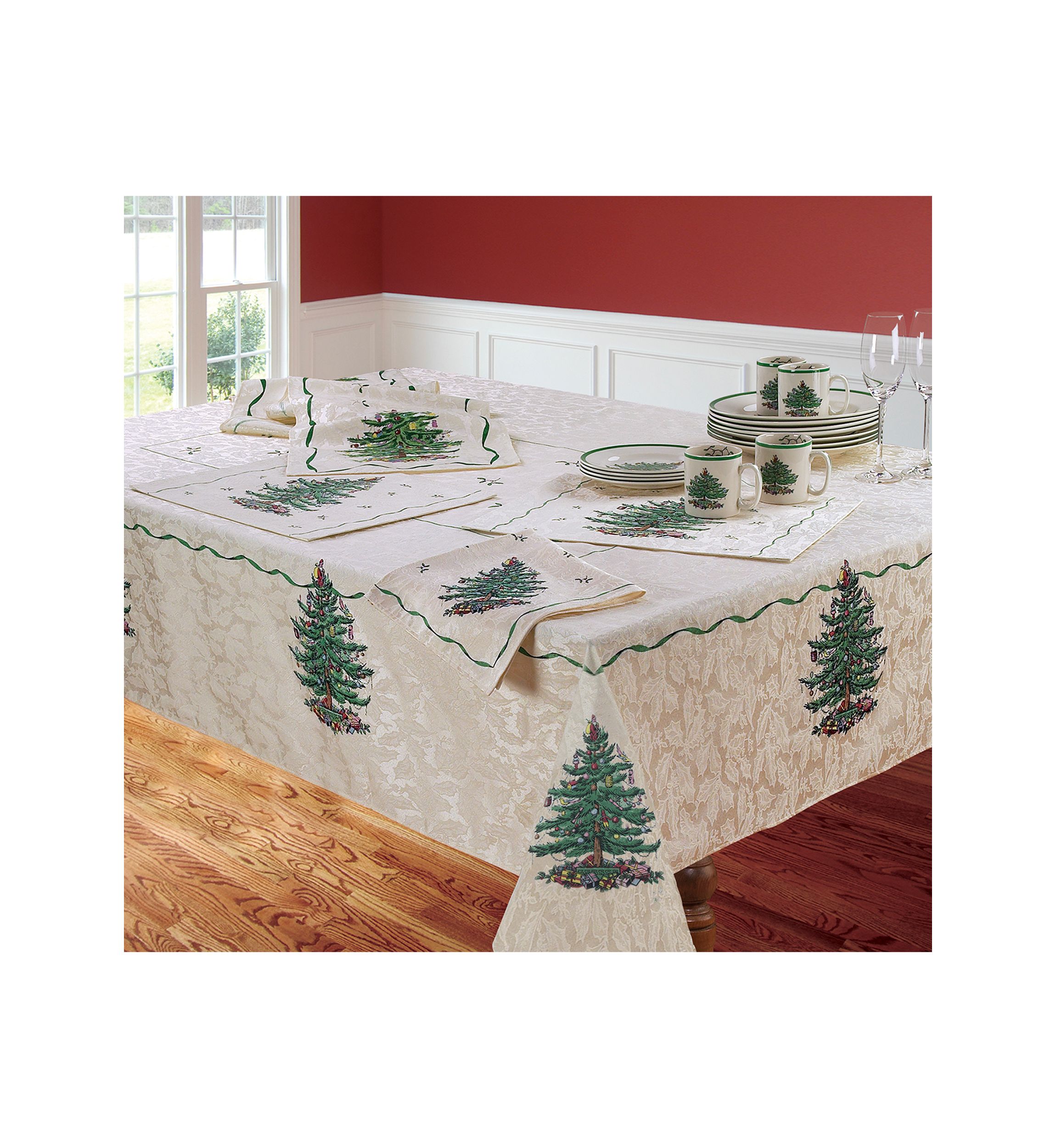 Christmas Tree Tablecloth