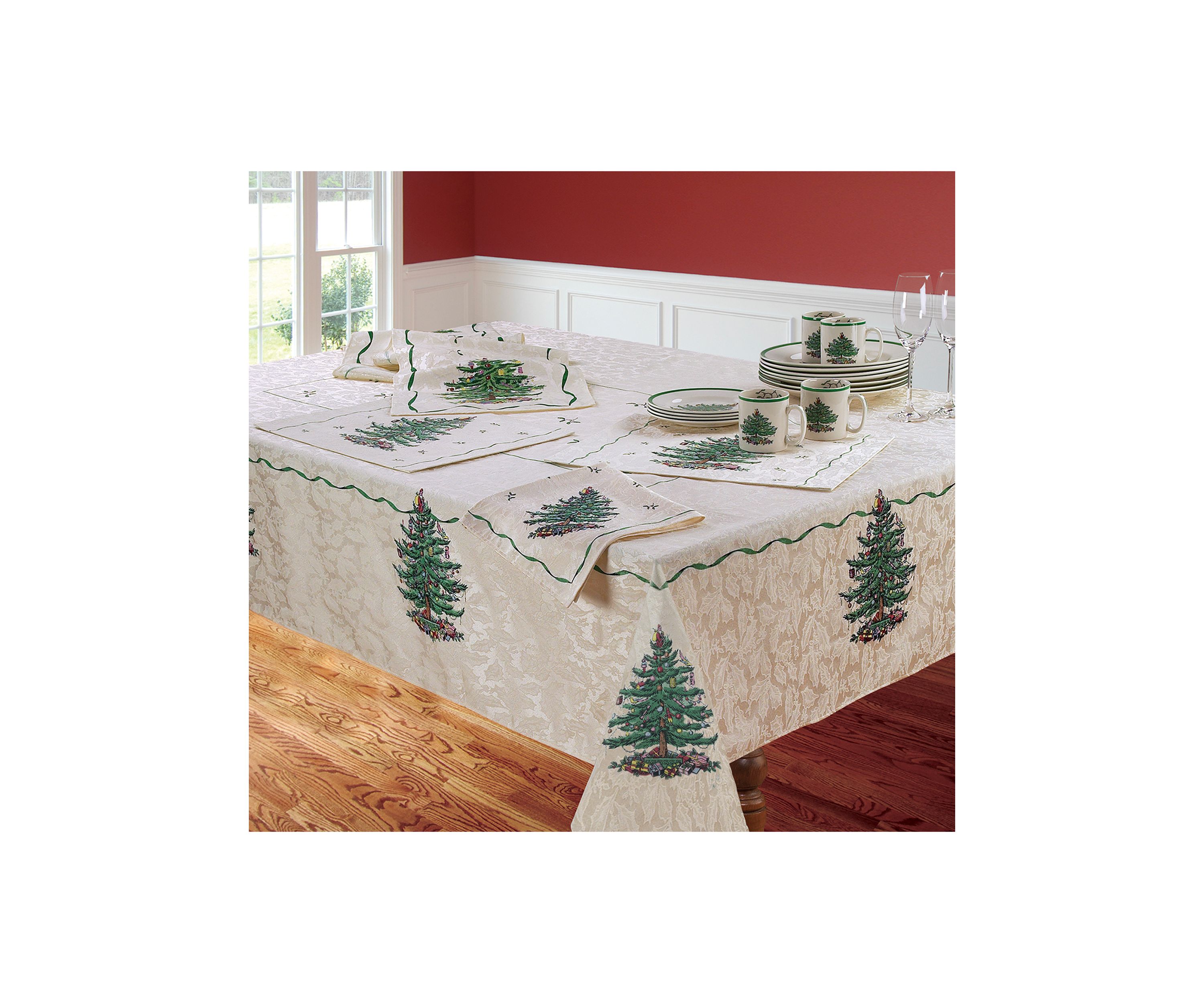 Christmas Tree Tablecloth