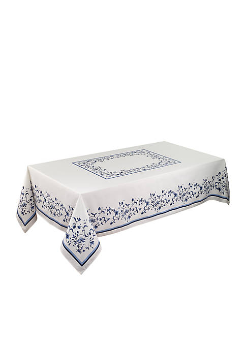Avanti Blue Portofino Table Cloth 60-in. x 102-in.