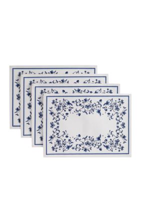 Avanti Blue Portofino 4 Piece Placemats