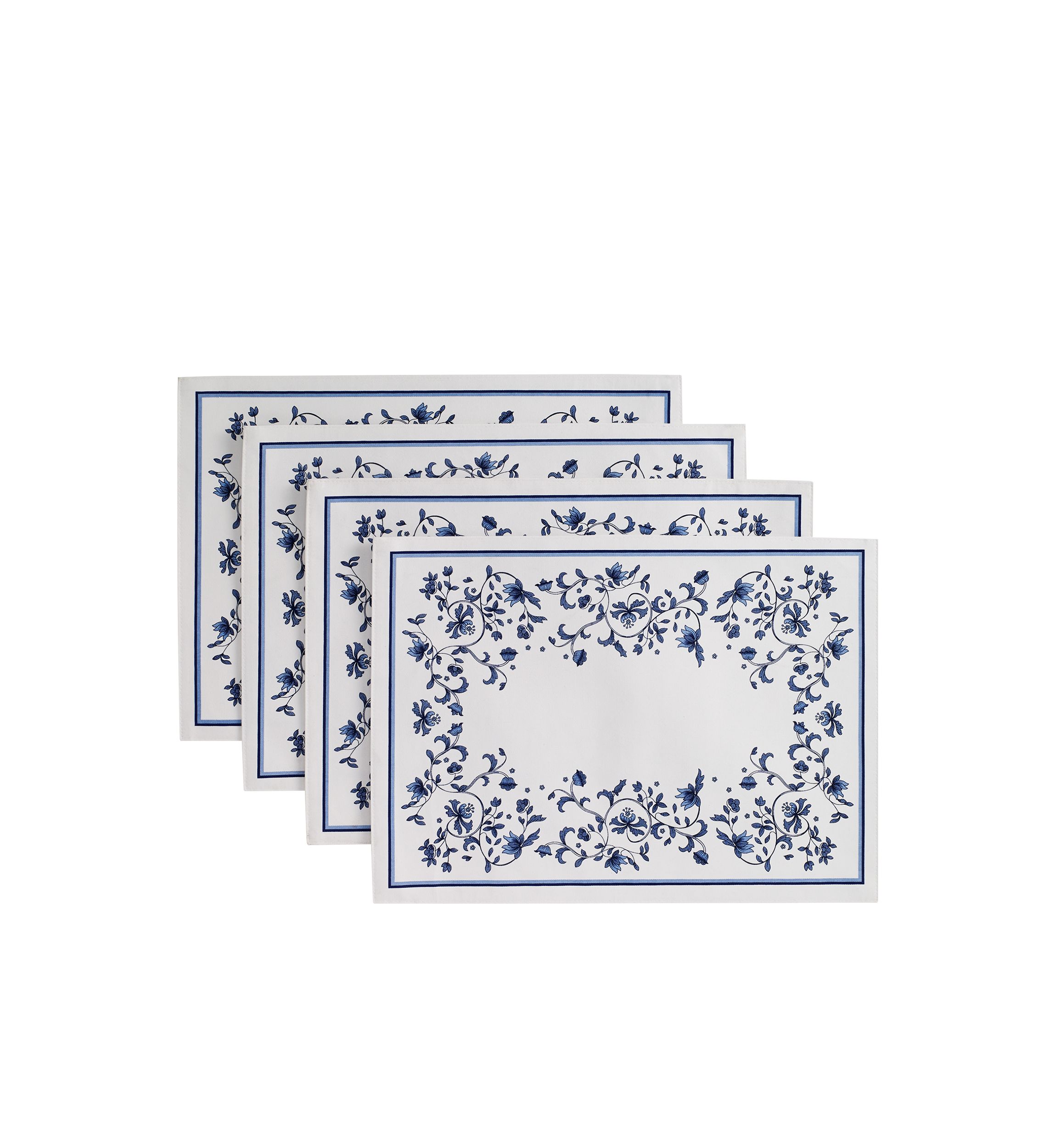 Blue Portofino 4 Piece Placemats