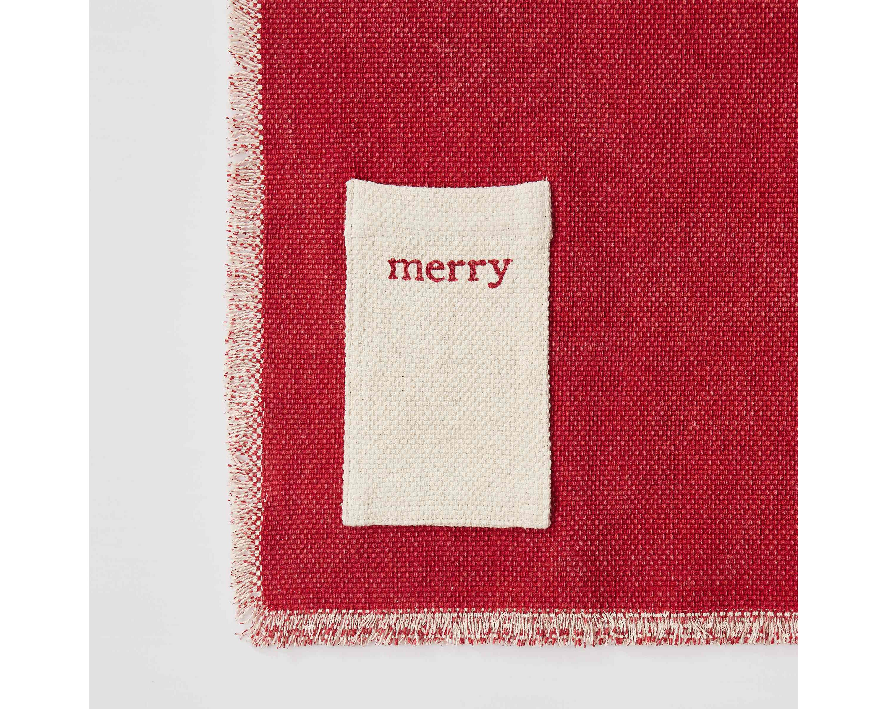 Merry 8-pc. Placemat and Napkin Set (4 of Each)