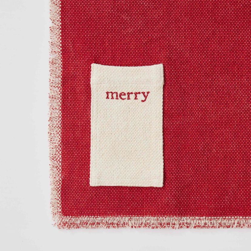 Merry 8-pc. Placemat and Napkin Set (4 of Each)