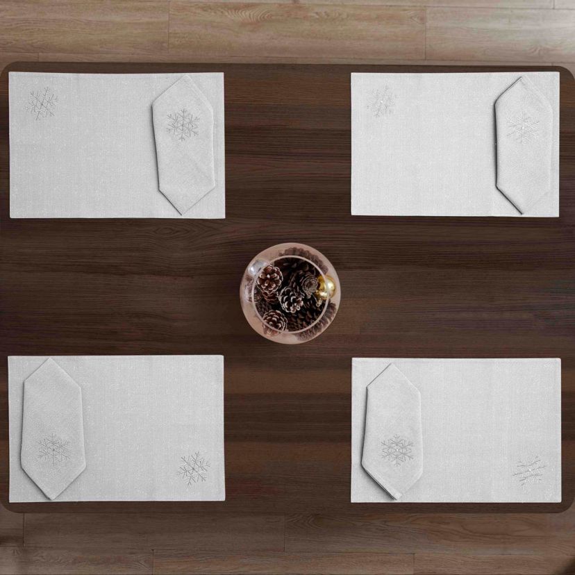 Shimmer 8-pc. Placemat and Napkin Set (4 of Each)