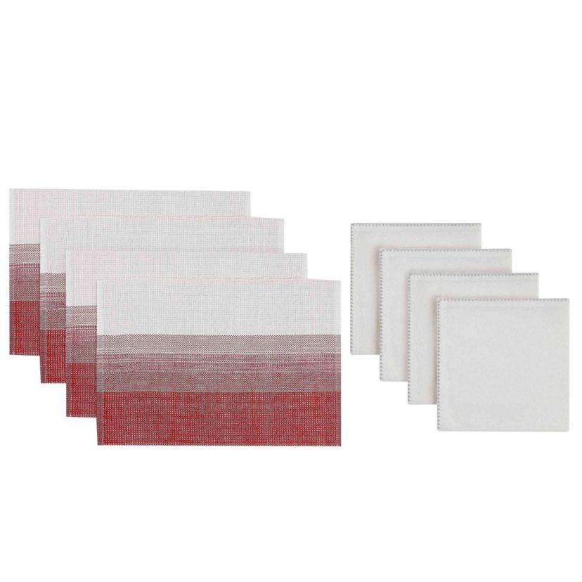 Ombre 8-pc. Placemat and Napkin Set (4 of Each)