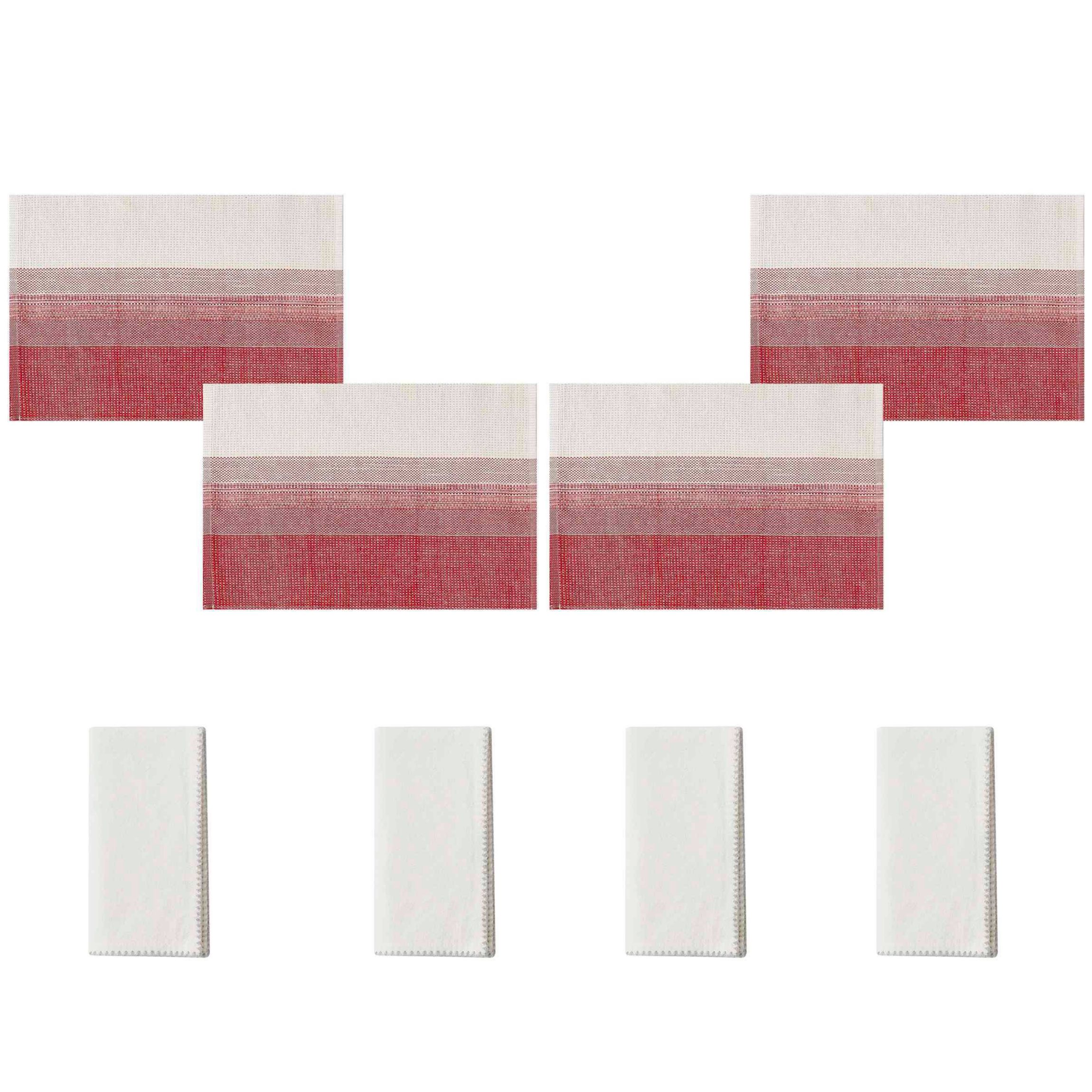 Ombre 8-pc. Placemat and Napkin Set (4 of Each)