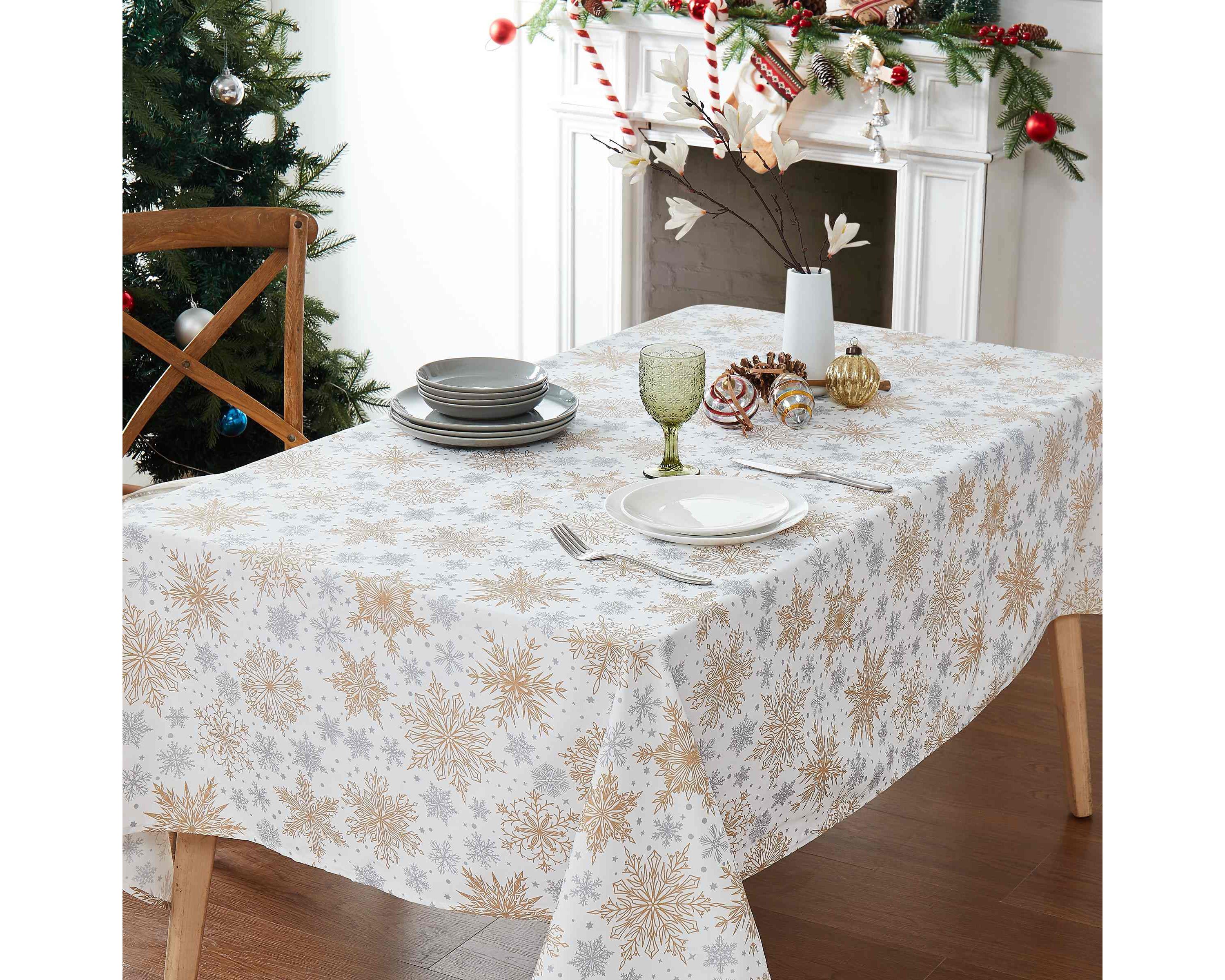 Snowflakes Tablecloth
