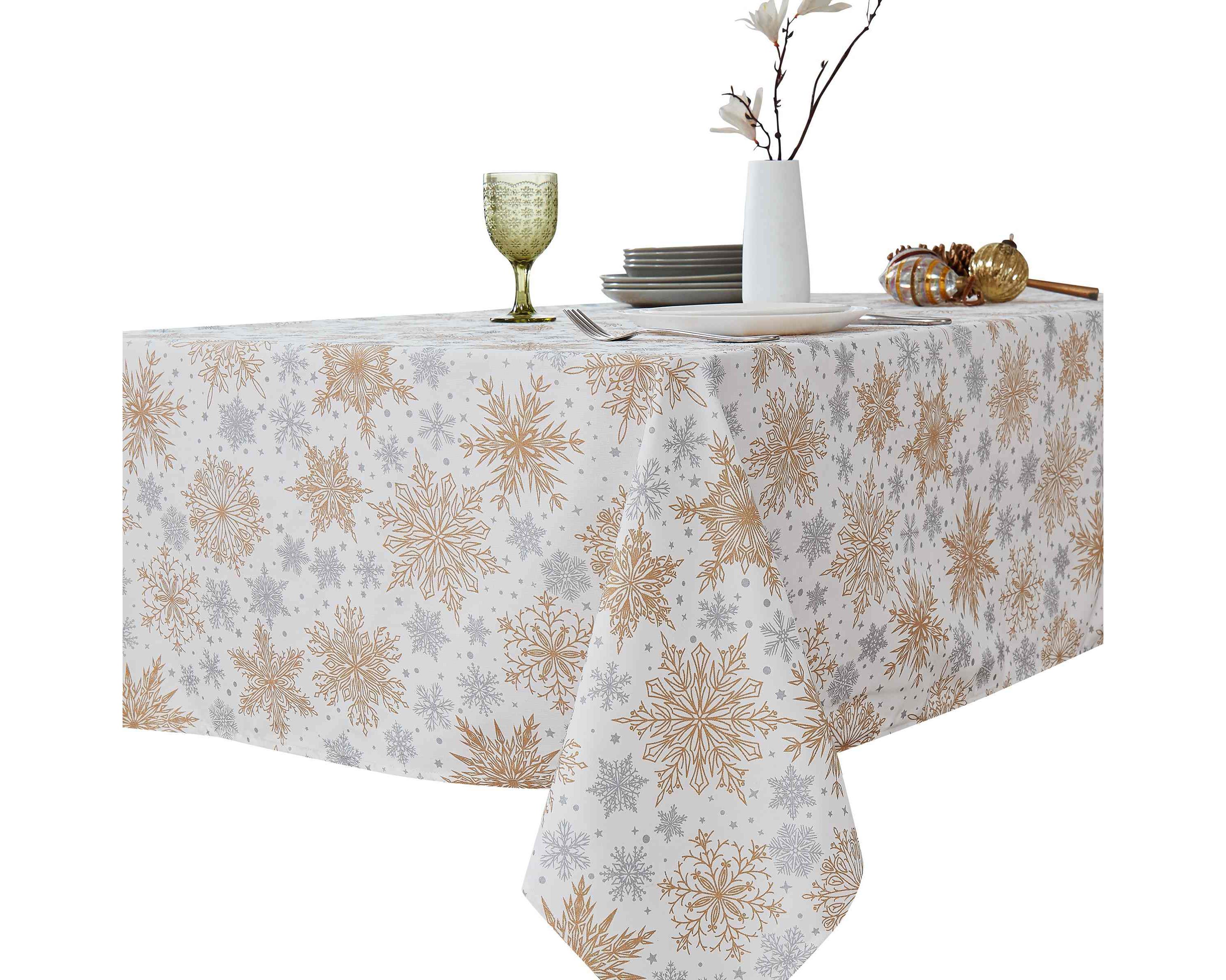 Snowflakes Tablecloth
