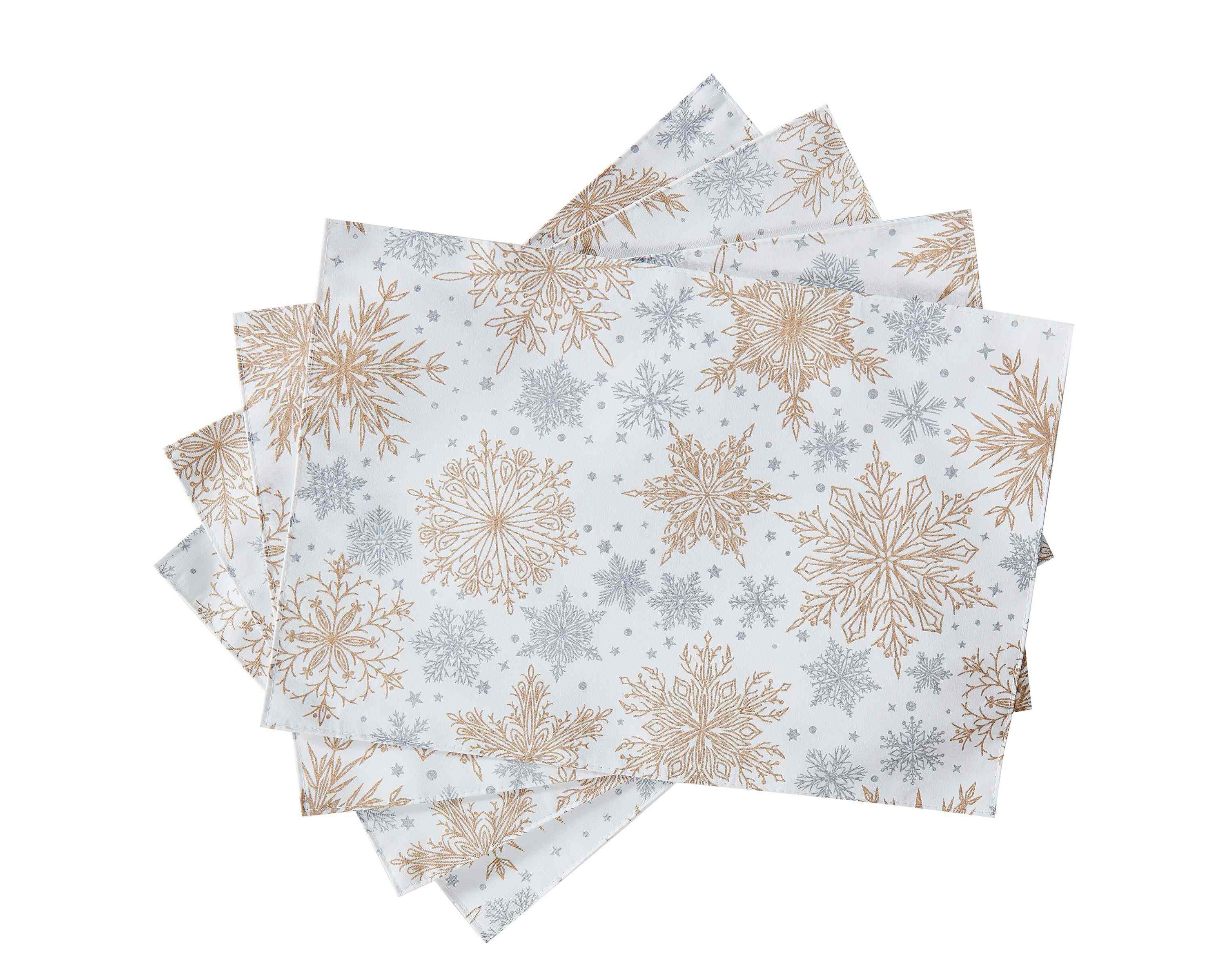 Snowflakes 4-pc. Placemats