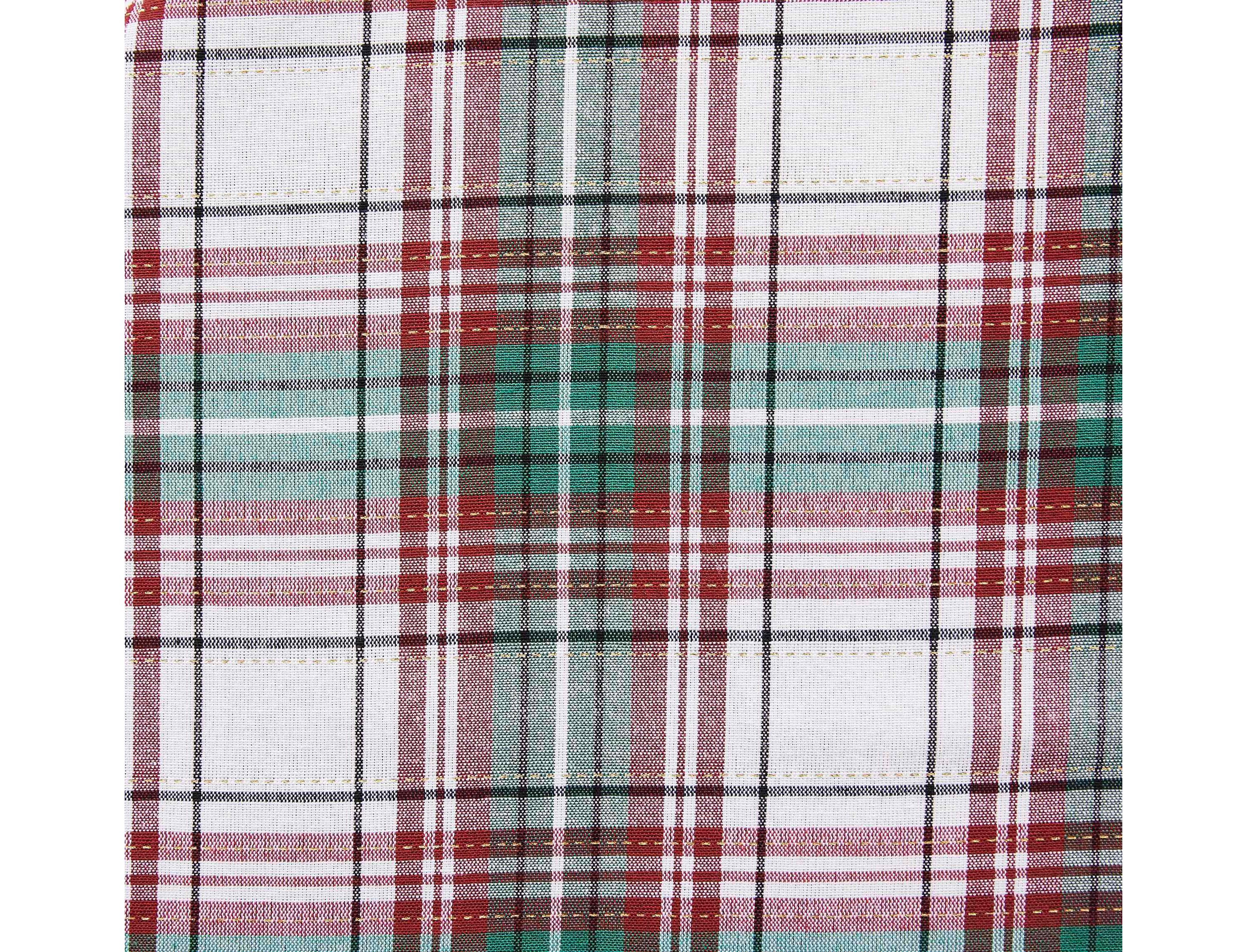 Holiday Plaid Tablecloth