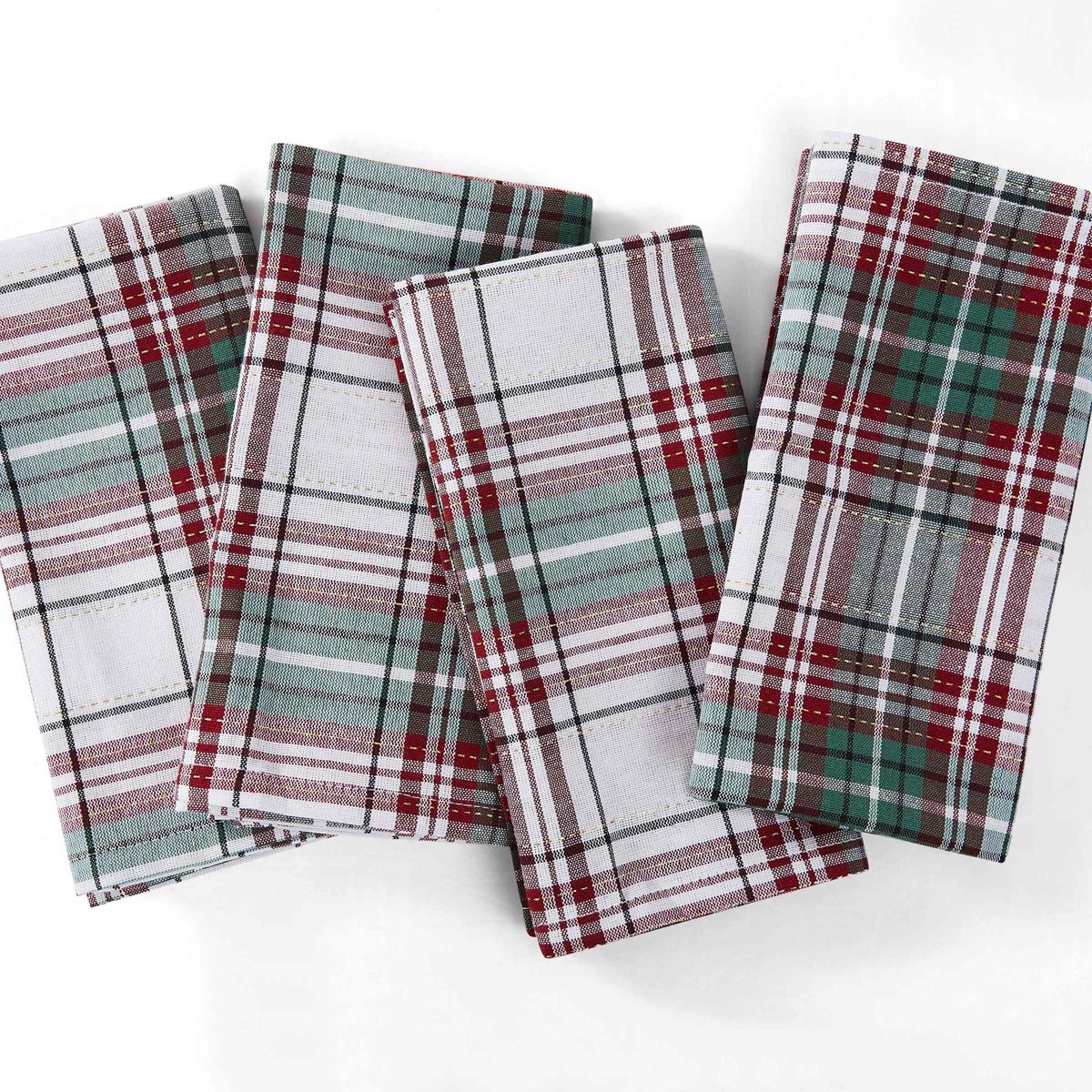 Holiday Plaid 4-pc. Napkins