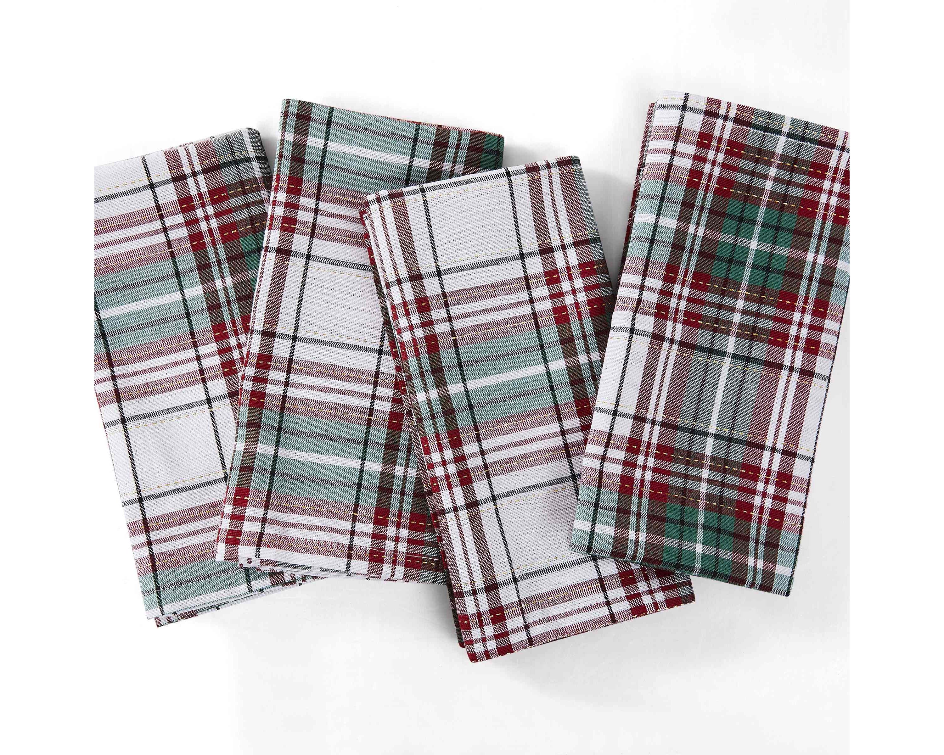 Holiday Plaid 4-pc. Napkins