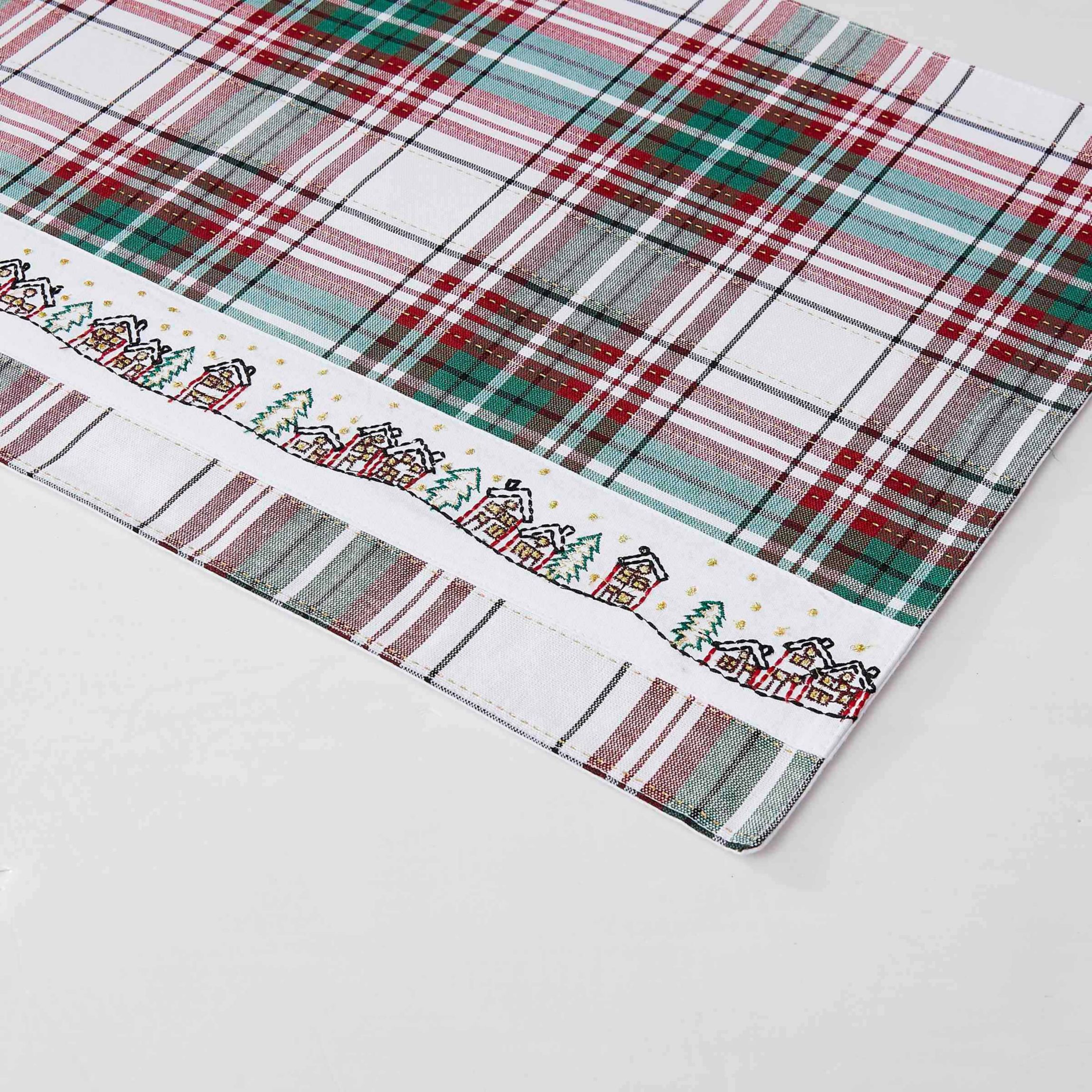 Holiday Plaid 4-pc. Placemats