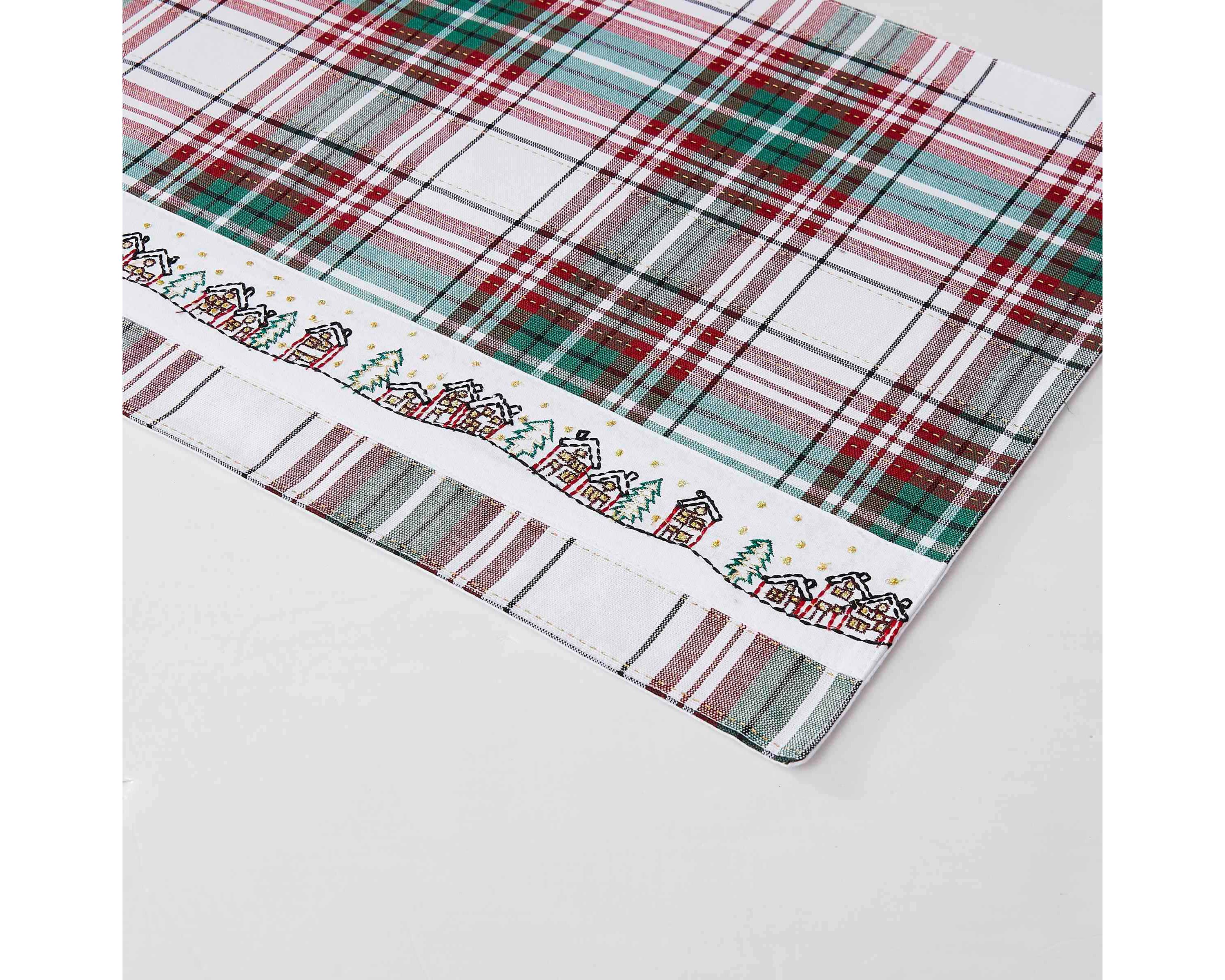 Holiday Plaid 4-pc. Placemats