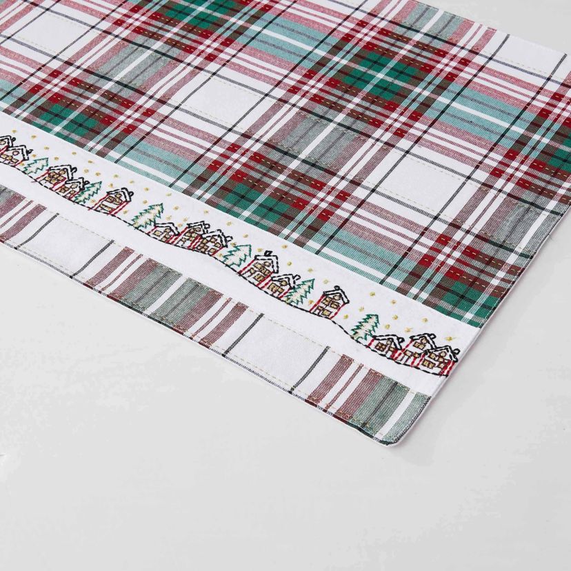 Holiday Plaid 4-pc. Placemats