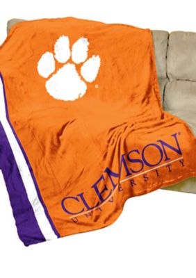 Logo Clemson Tigers Ultrasoft Blanket Belk