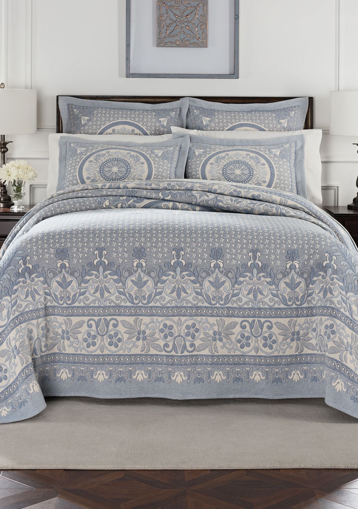 Basset Matelasse Bedspread