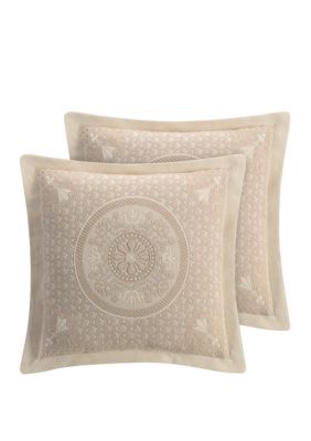 Williamsburg Basset Matelasse Euro Pillow Sham Belk