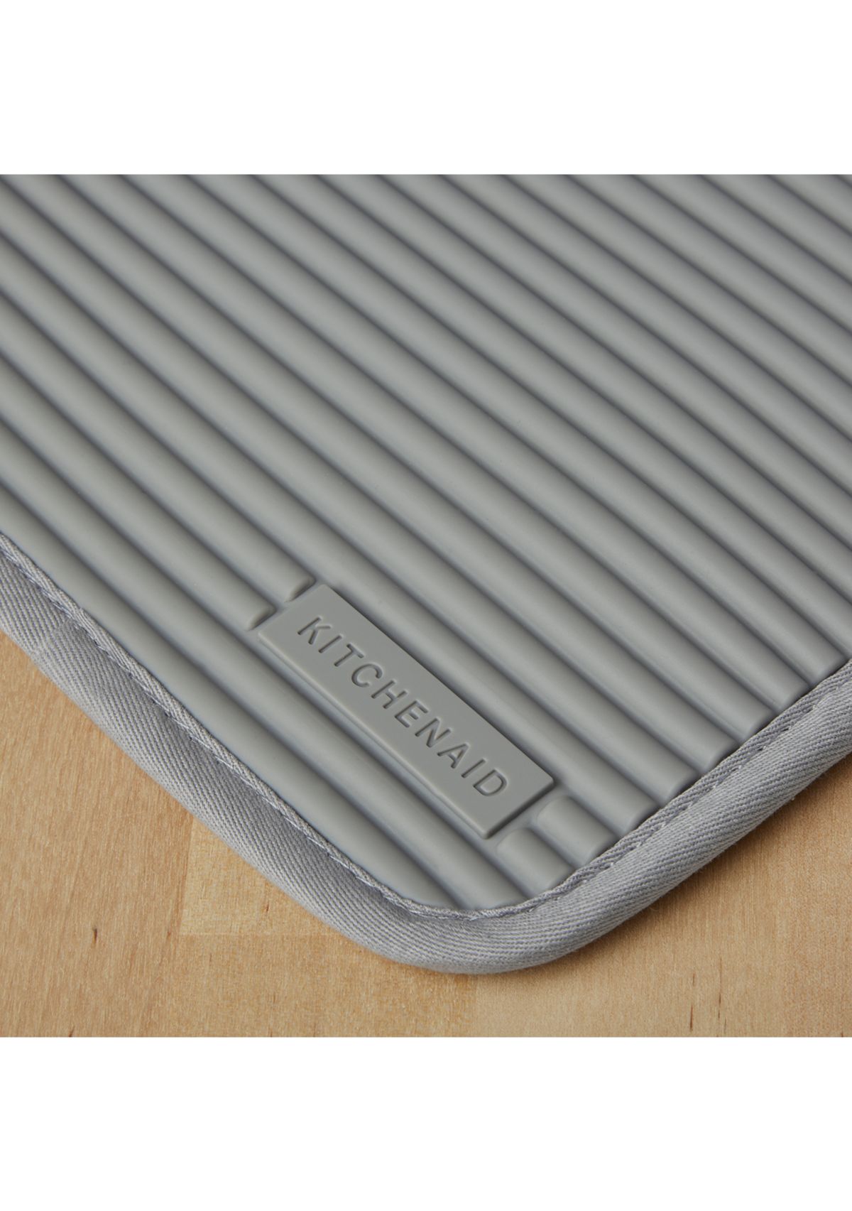 Ribbed Soft Silicone Pot Holder Set
