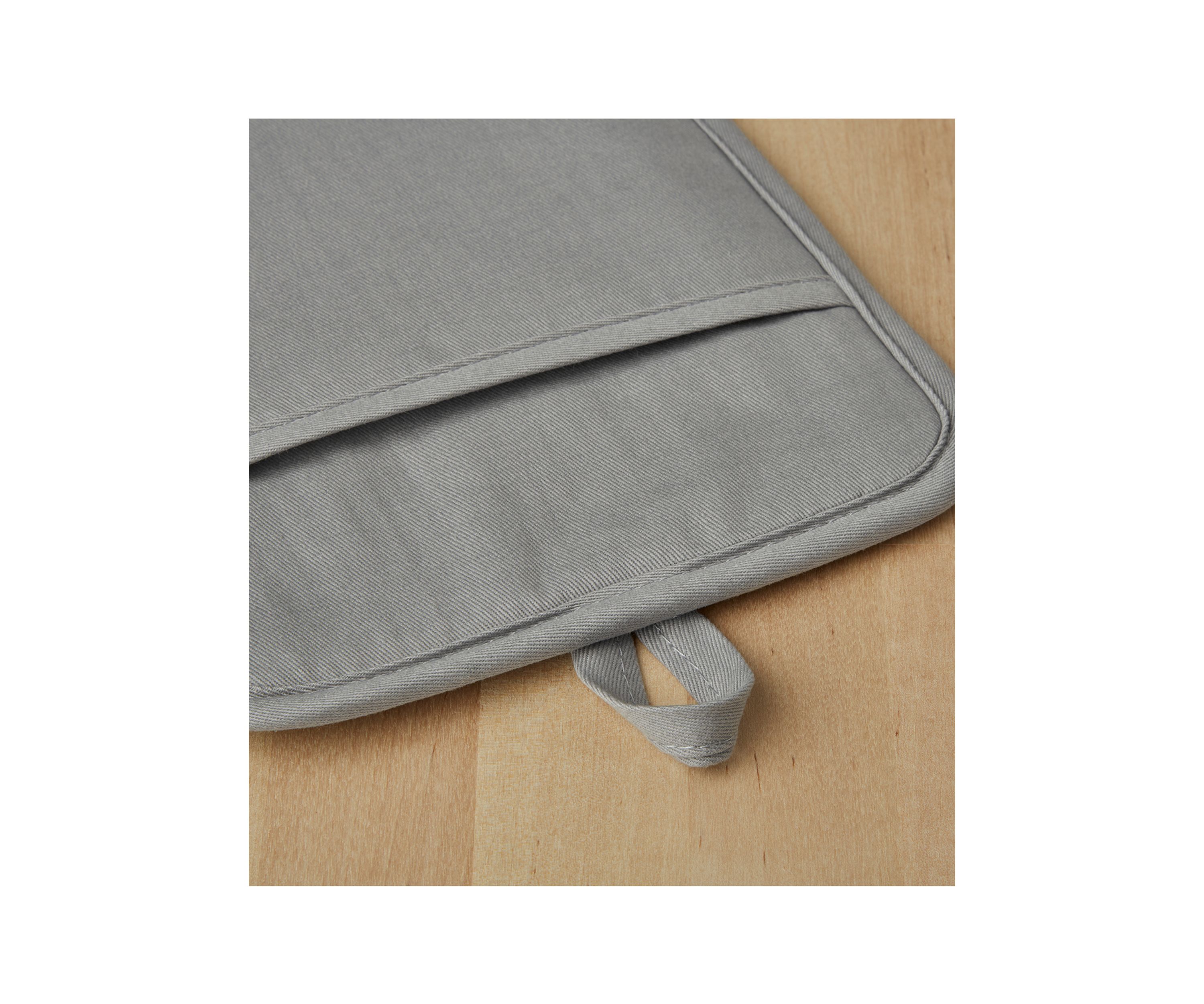 Ribbed Soft Silicone Pot Holder Set