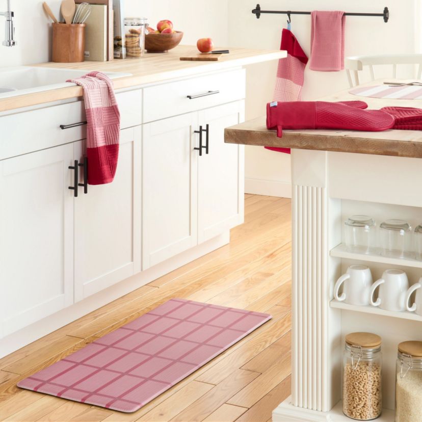 Basketweave Soft Silicone Mini Oven Mitt Set