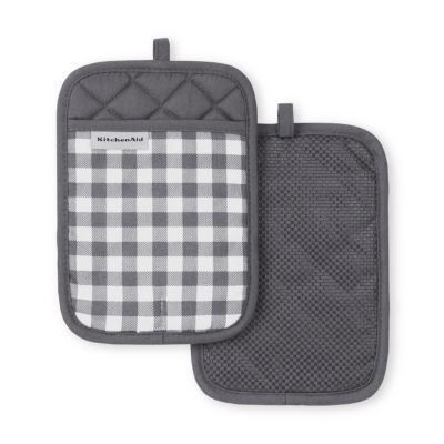 Gingham Pot Holder Set