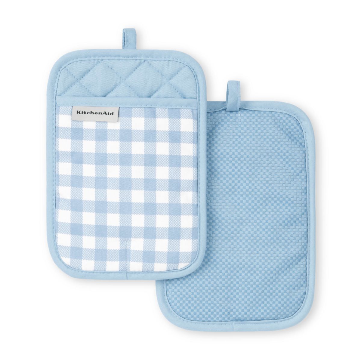 Gingham Pot Holder Set