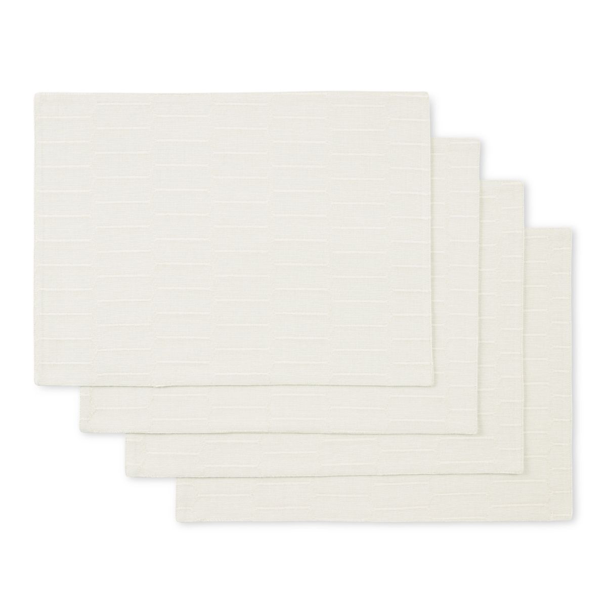 Honeycomb Modern Farmhouse Reversible Placemat Set