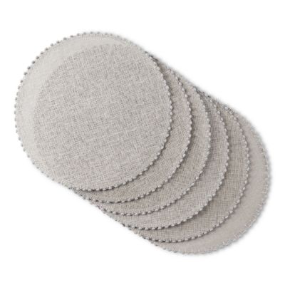 Woven  Water Resistant Lindos Beige Placemat Set
