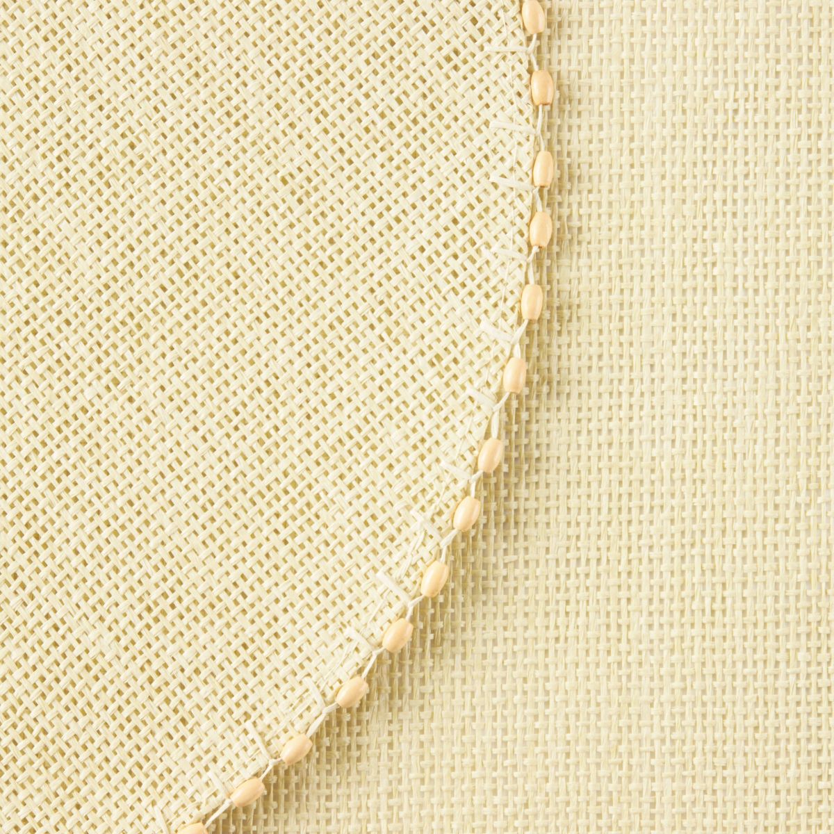 Woven  Water Resistant Lindos Beige Placemat Set