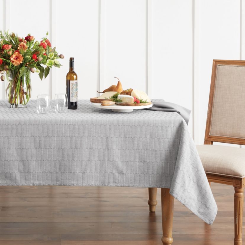 Honeycomb Modern Farmhouse Tablecloth