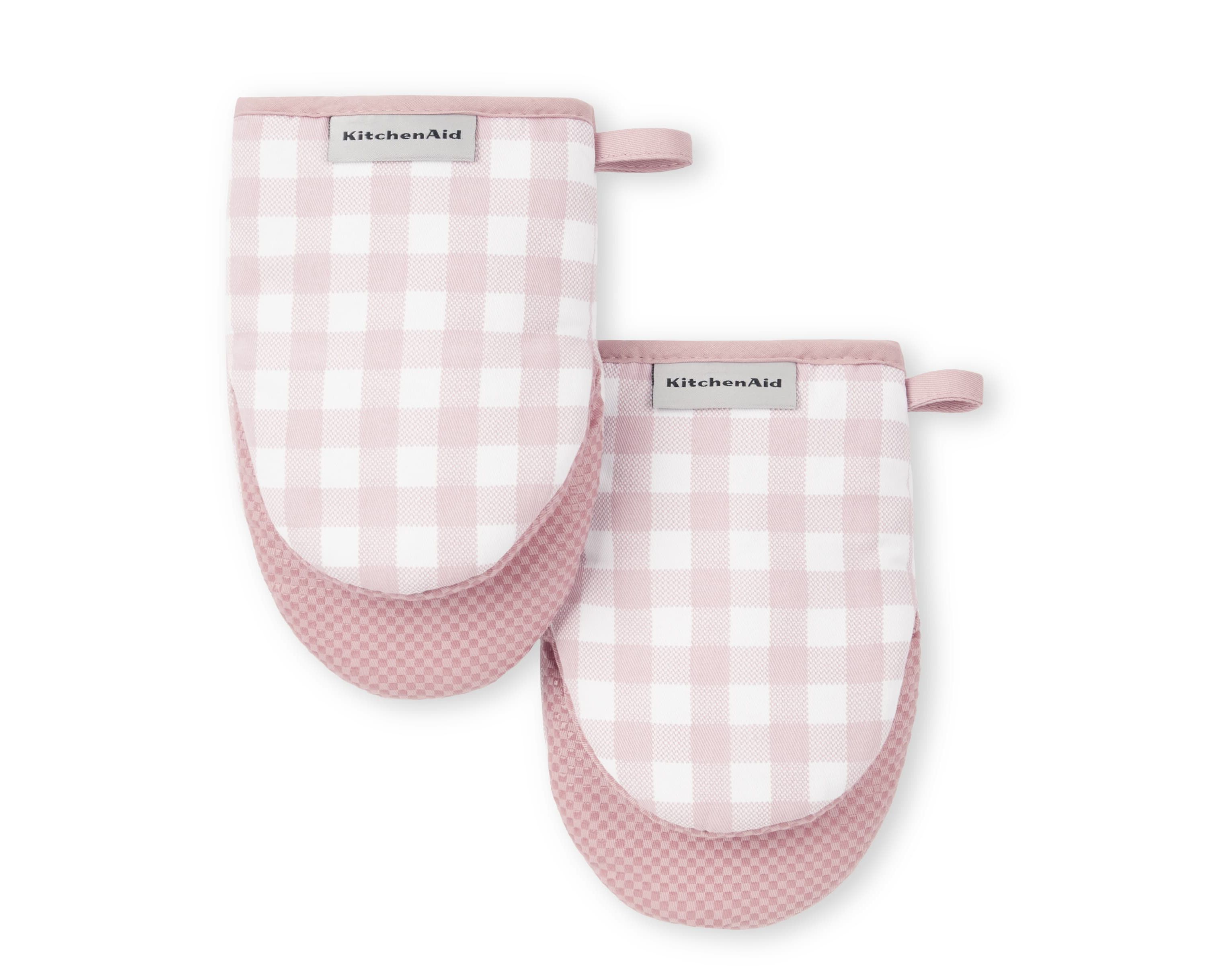 Gingham Mini Mitt Set