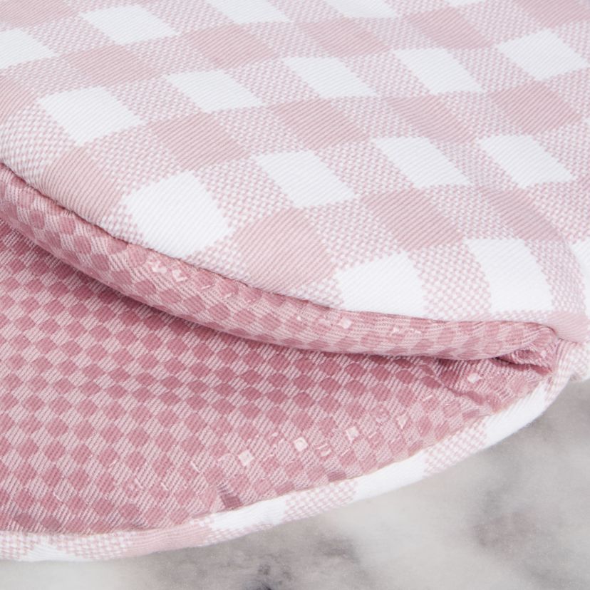 Gingham Mini Mitt Set